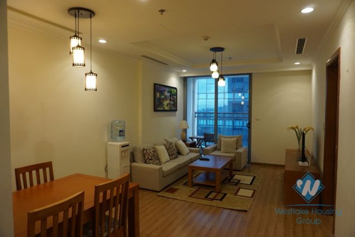 Two bedrooms apartment for rent in Vinhome Nguyen Chi Thanh, Dong Da district, Ha Noi